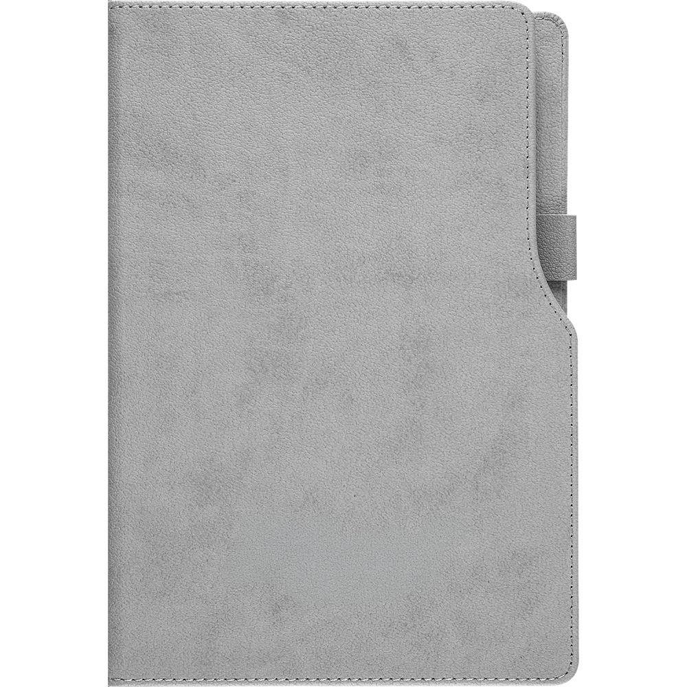 14,5 x 21 cm Termo Deri PU Sert Kapaklı Tarihsiz Defter, 224 Sayfa, 80 gr Ivory Krem Çizgili İç Kağıt, Kenar Boyalı, Kalem Tutuculu Promozone