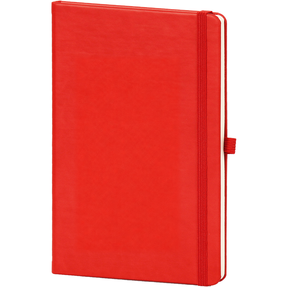 PZ2184 Kırmızı lastikli termo deri tarihsiz defter