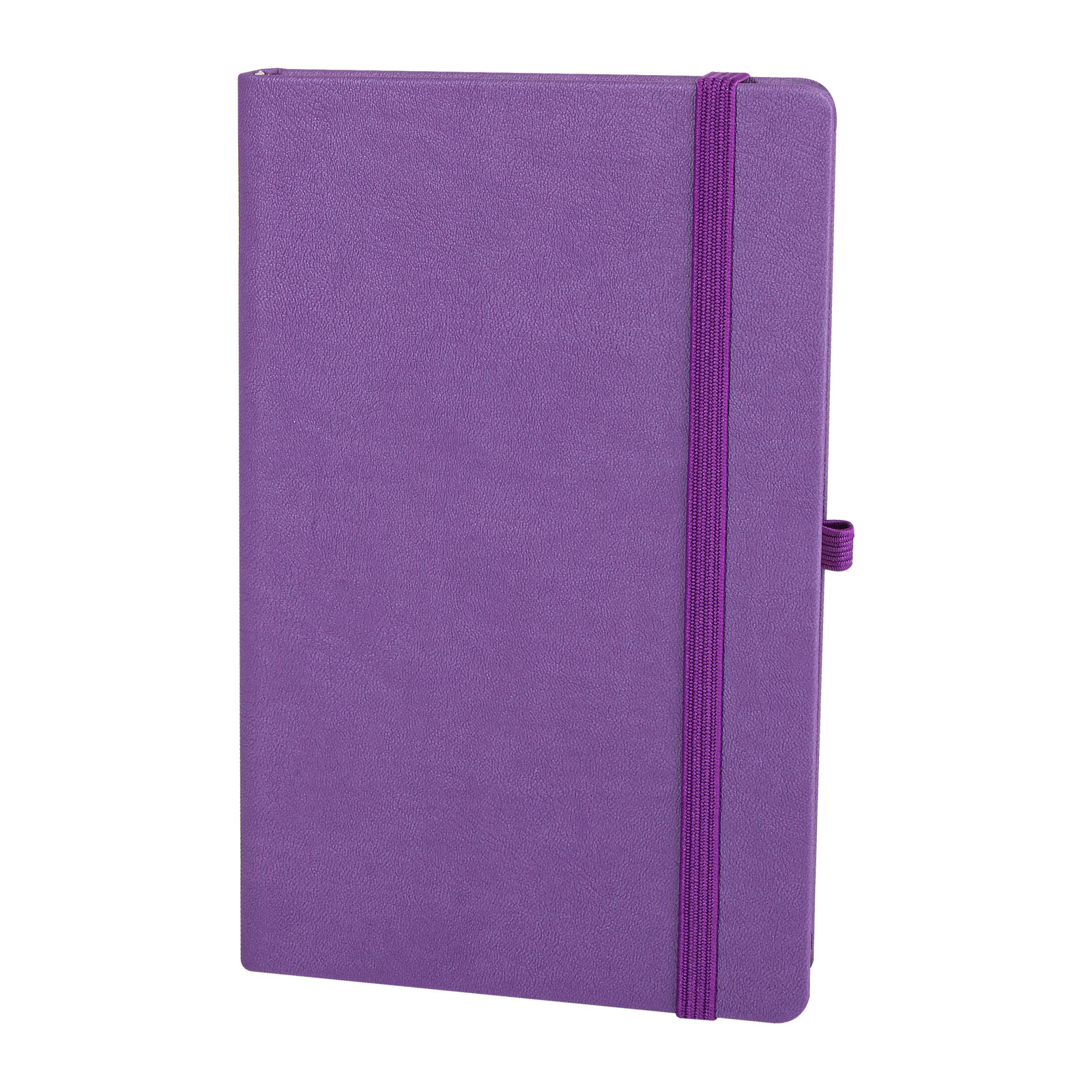13×21 cm Lastikli ve Kalem Tutuculu Termo Deri Kapaklı, 60 gr Holmen Krem Kağıtlı, 160 Sayfa Çizgili Tarihsiz Defter Promozone