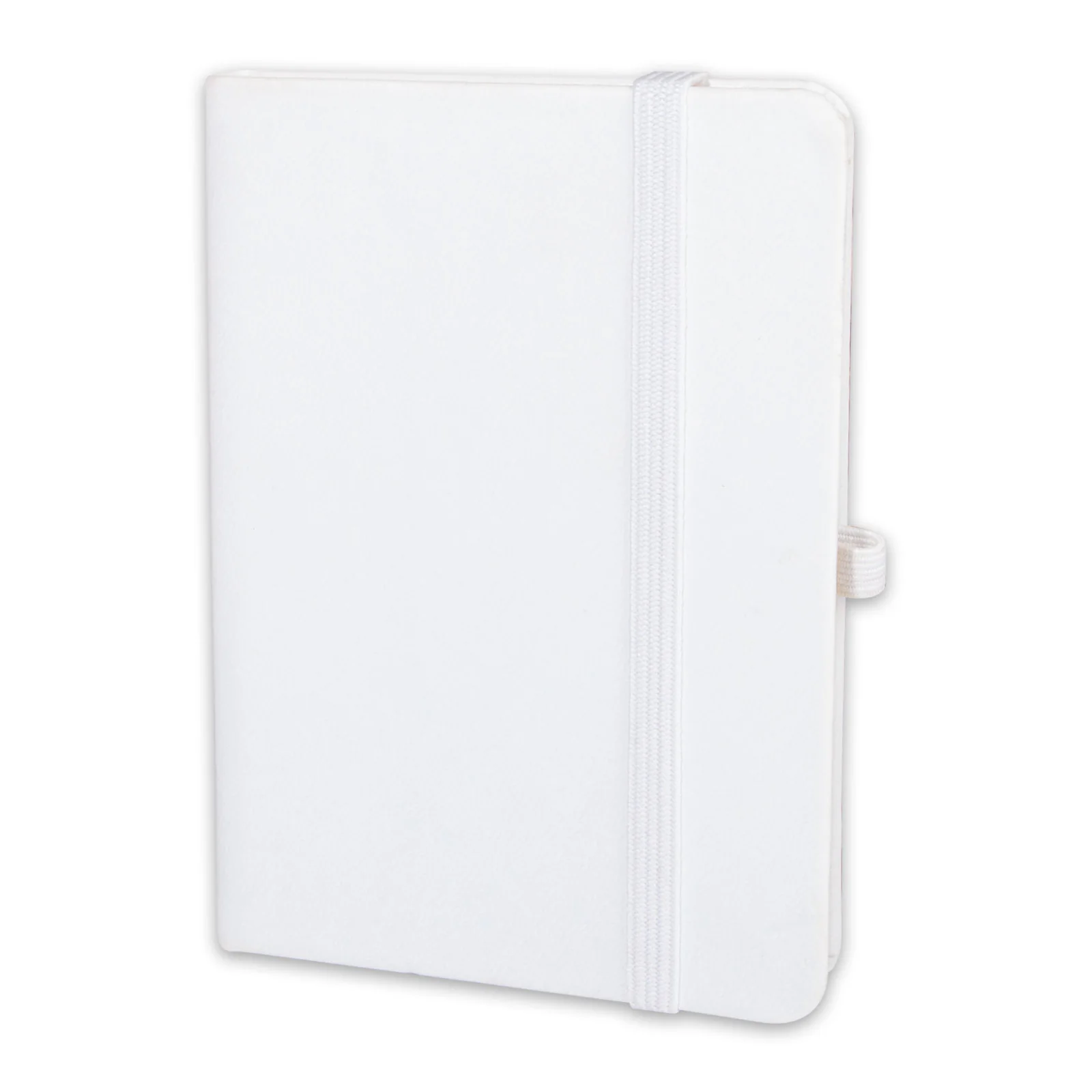 9×14 cm Lastikli ve Kalem Tutuculu Termo Deri Kapaklı, 80 gr Ivory Kağıtlı, 192 Sayfa Çizgili Tarihsiz Cep Defteri Promozone