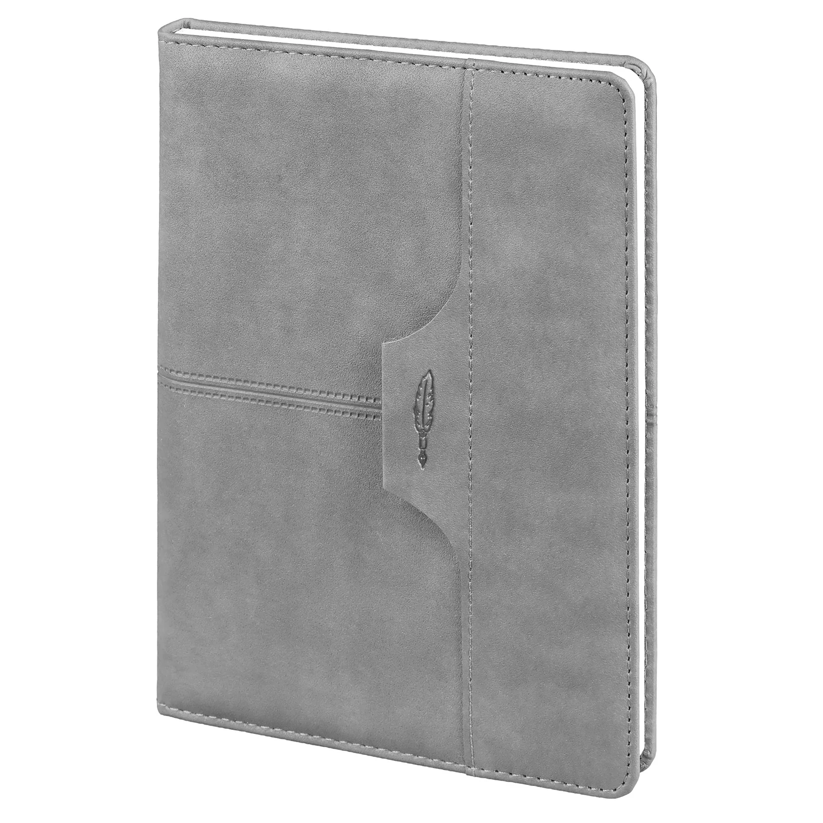 15x21 cm Termo Deri Kapaklı 80 gr Ivory Kağıtlı 224 Sayfa Çizgili Tarihsiz Defter Promozone