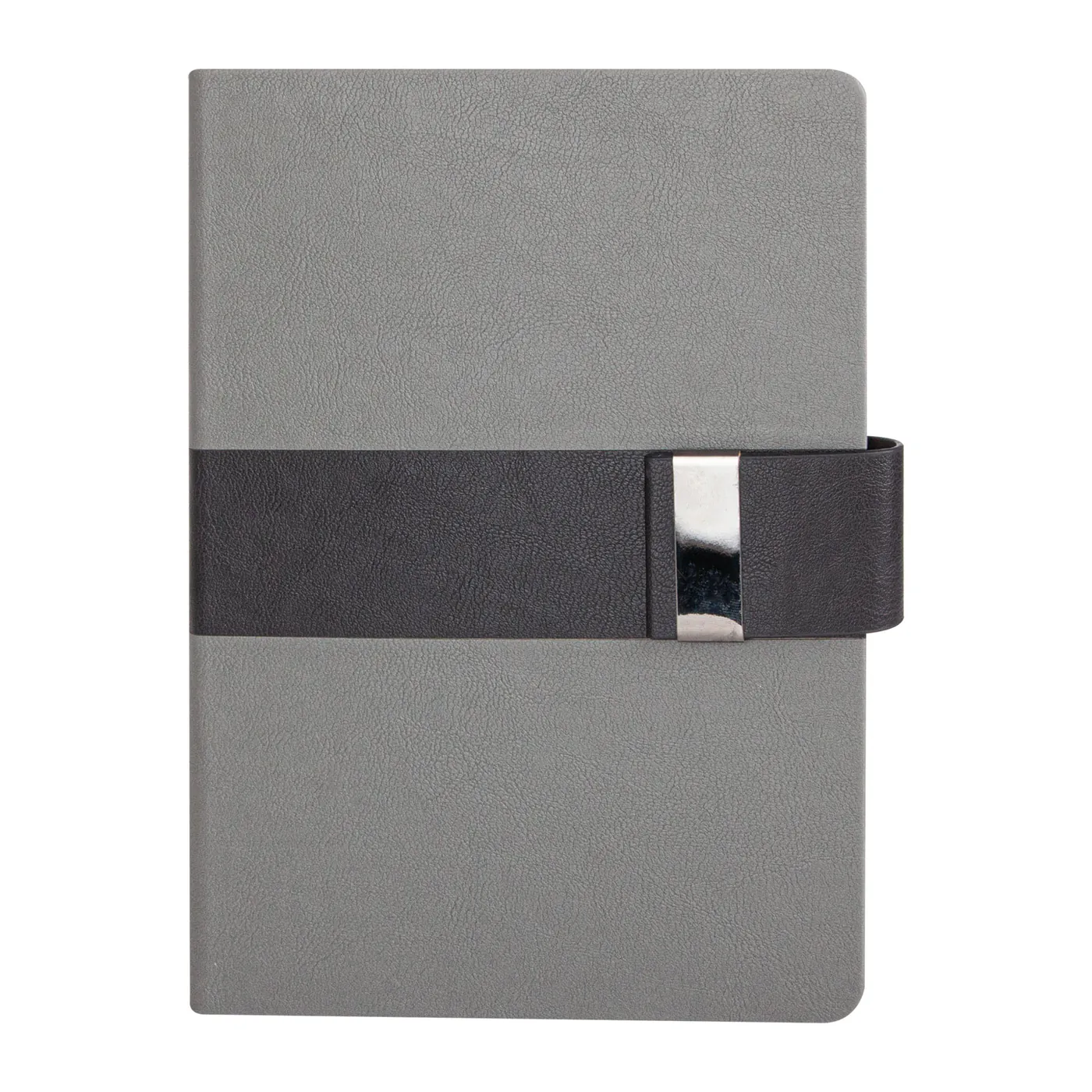 15x21 cm Metal Tokalı Mıknatıslı Termo Deri Kapaklı 80 gr Ivory Kağıtlı 224 Sayfa Çizgili Tarihsiz Defter Promozone