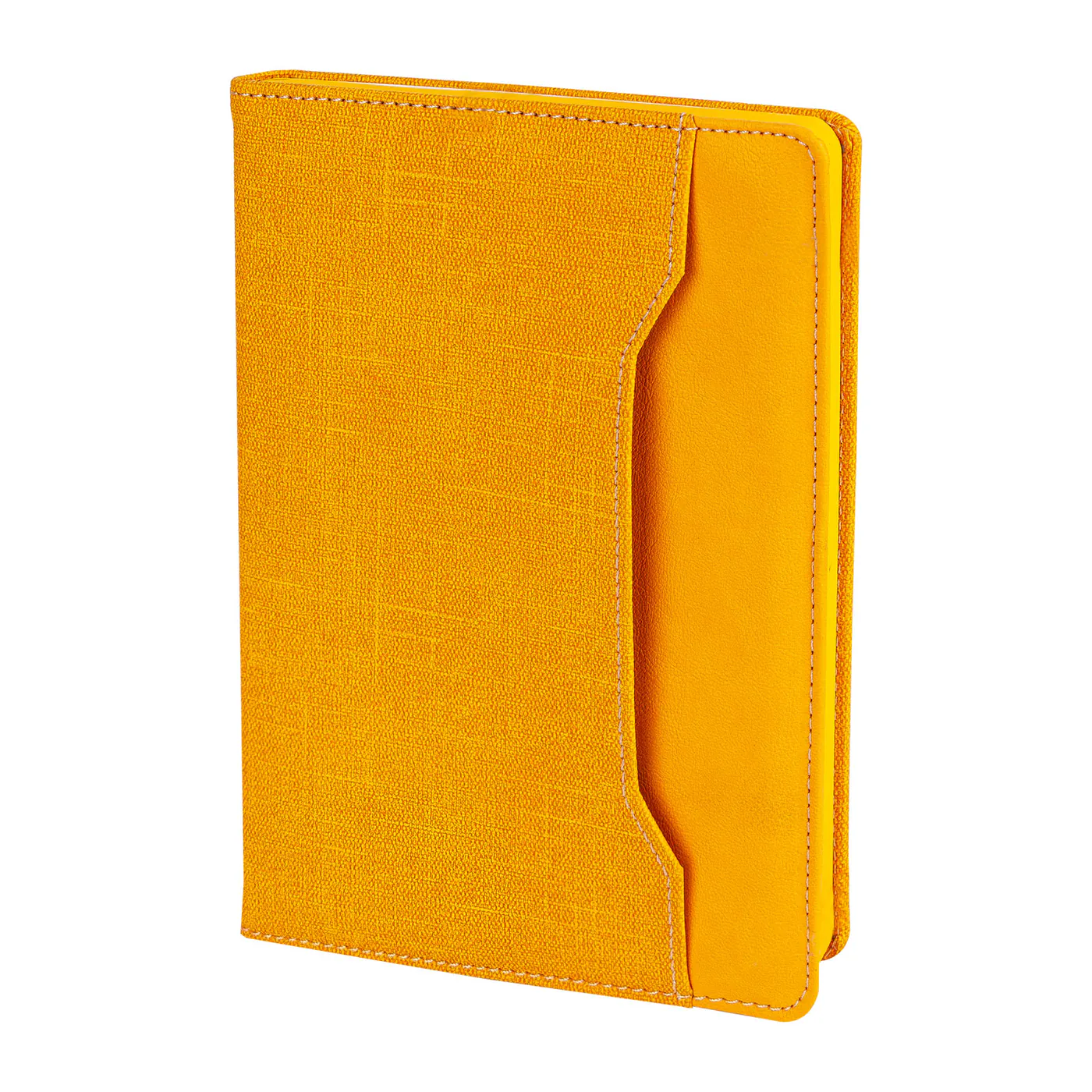 15x21 cm Cepli Kenarları Boyalı Termo Deri Kapaklı 80 gr Ivory Kağıtlı 224 Sayfa Çizgili Tarihsiz Defter Promozone