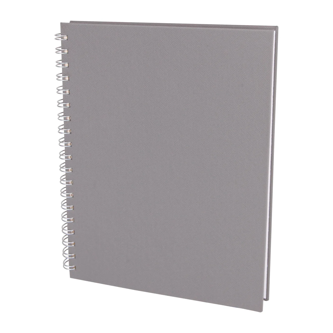 19x25 cm Cetvelli Spiralli Termo Deri Kapaklı 90 gr Ivory Kağıtlı 192 Sayfa Kareli Tarihsiz Defter Promozone