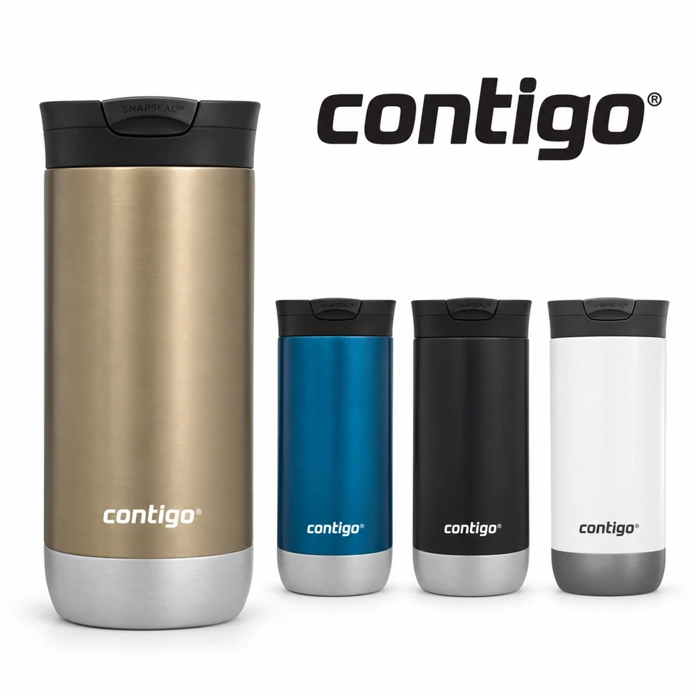 Contigo Huron Pro Snapseal Termos Bardak Vakum Yalıtımlı Paslanmaz Çelik 470 Ml