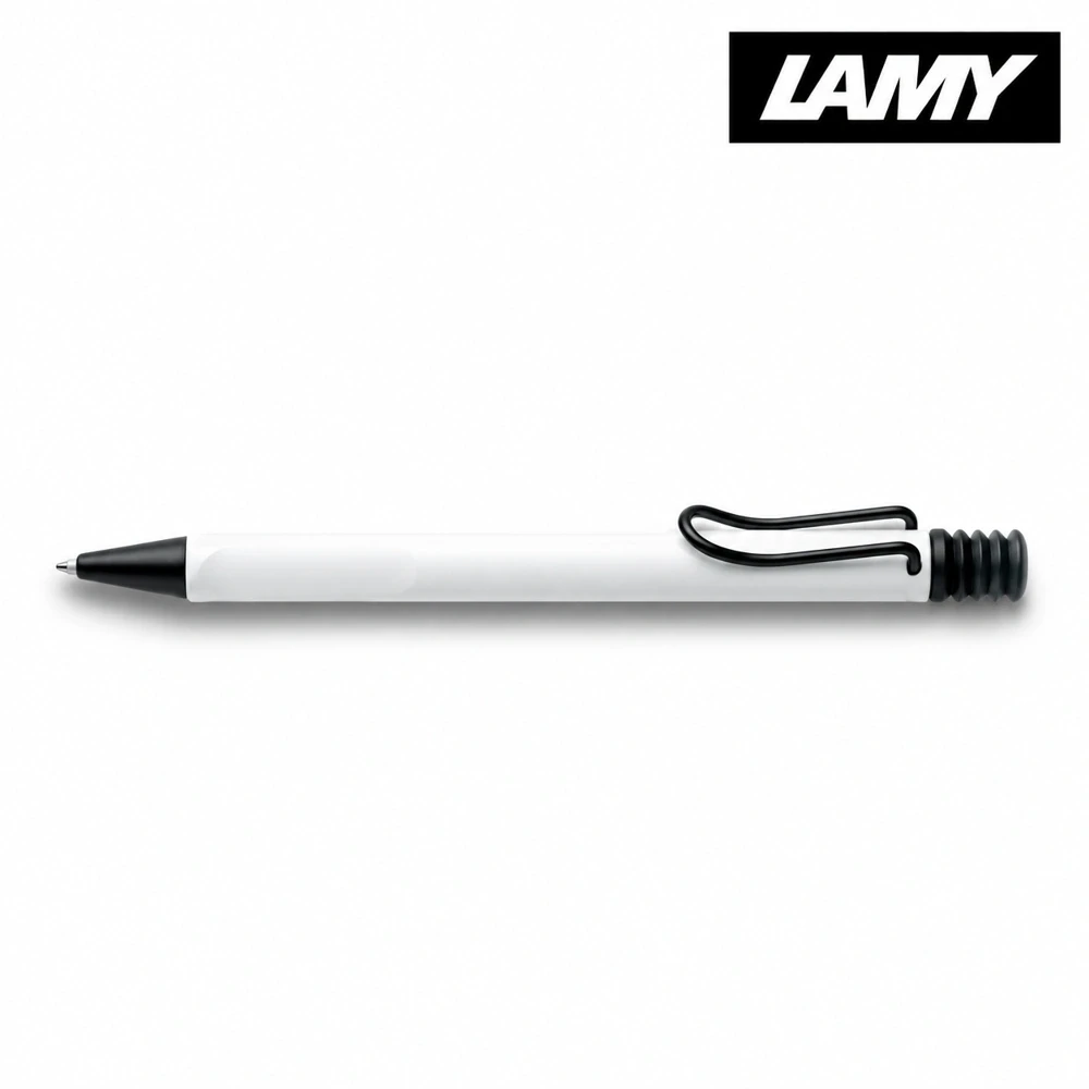 Lamy Safari Ergonomik Tutuşlu Tükenmez Kalem Siyah Klips