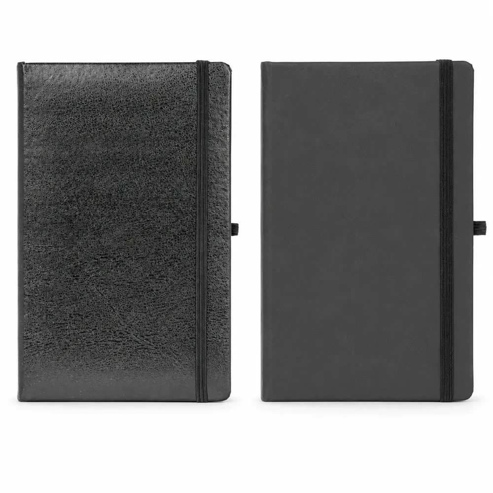 13 × 21 cm Cilt Bezi Defter ve Metal Kalem Kutulu Hediye Seti Promozone