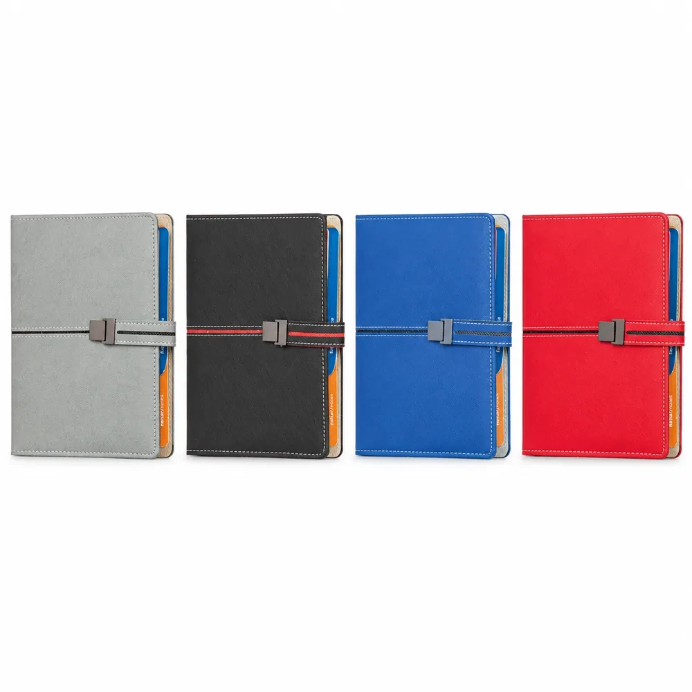 18 × 23 cm Organizer, Cep Defteri, Roller Kalem ve Kartvizitlik Kutulu Hediye Seti Promozone