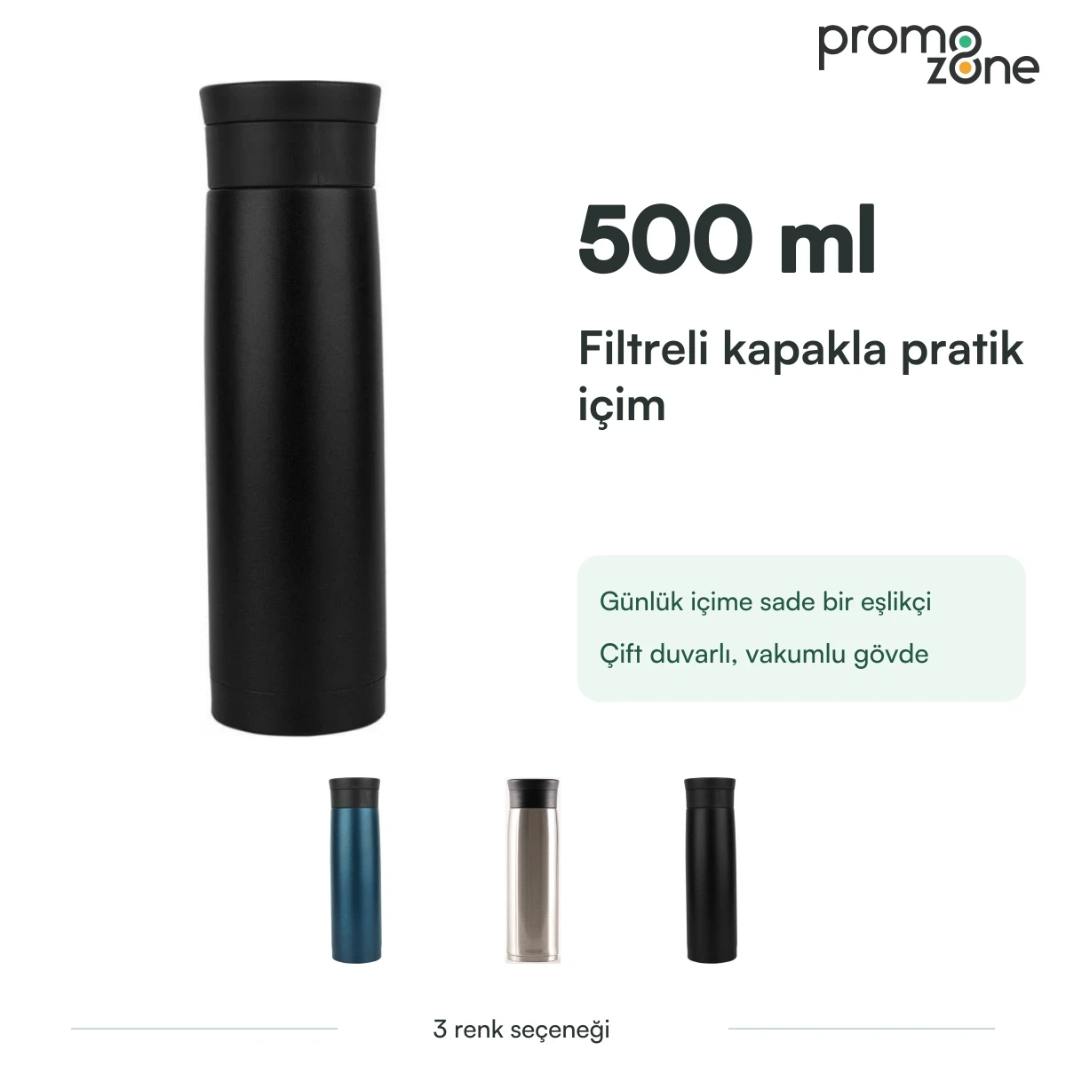 500 ml Filtreli Termos