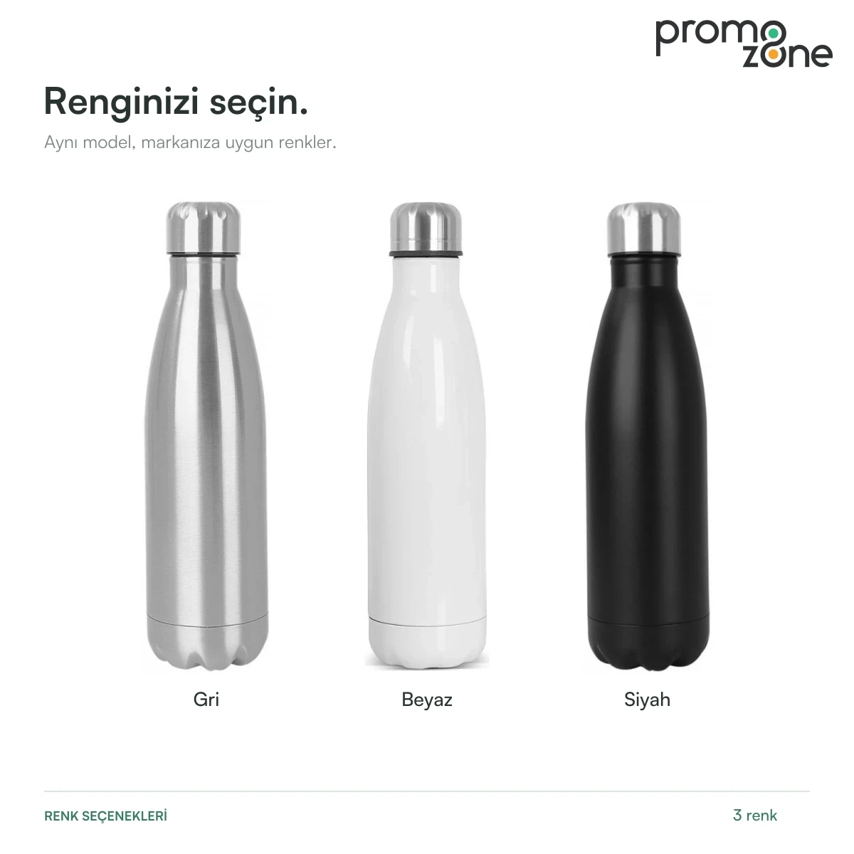 500 ml Çift Katmanlı Termos
