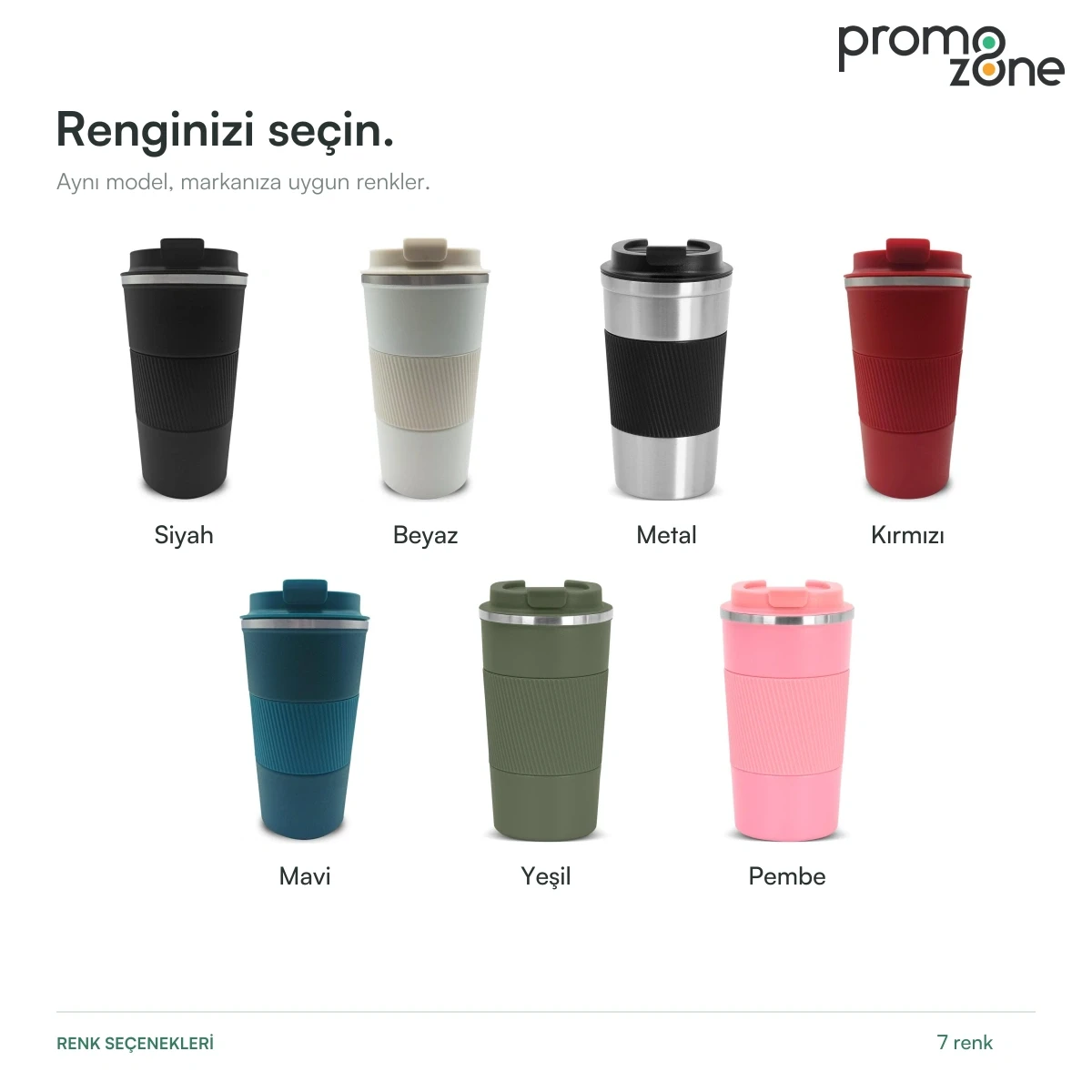 500 ml Kilitli Kapaklı Termos Bardak