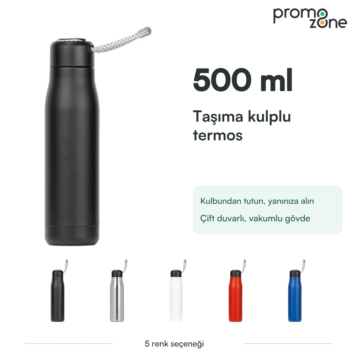 500 ml Taşıma Kulplu Termos