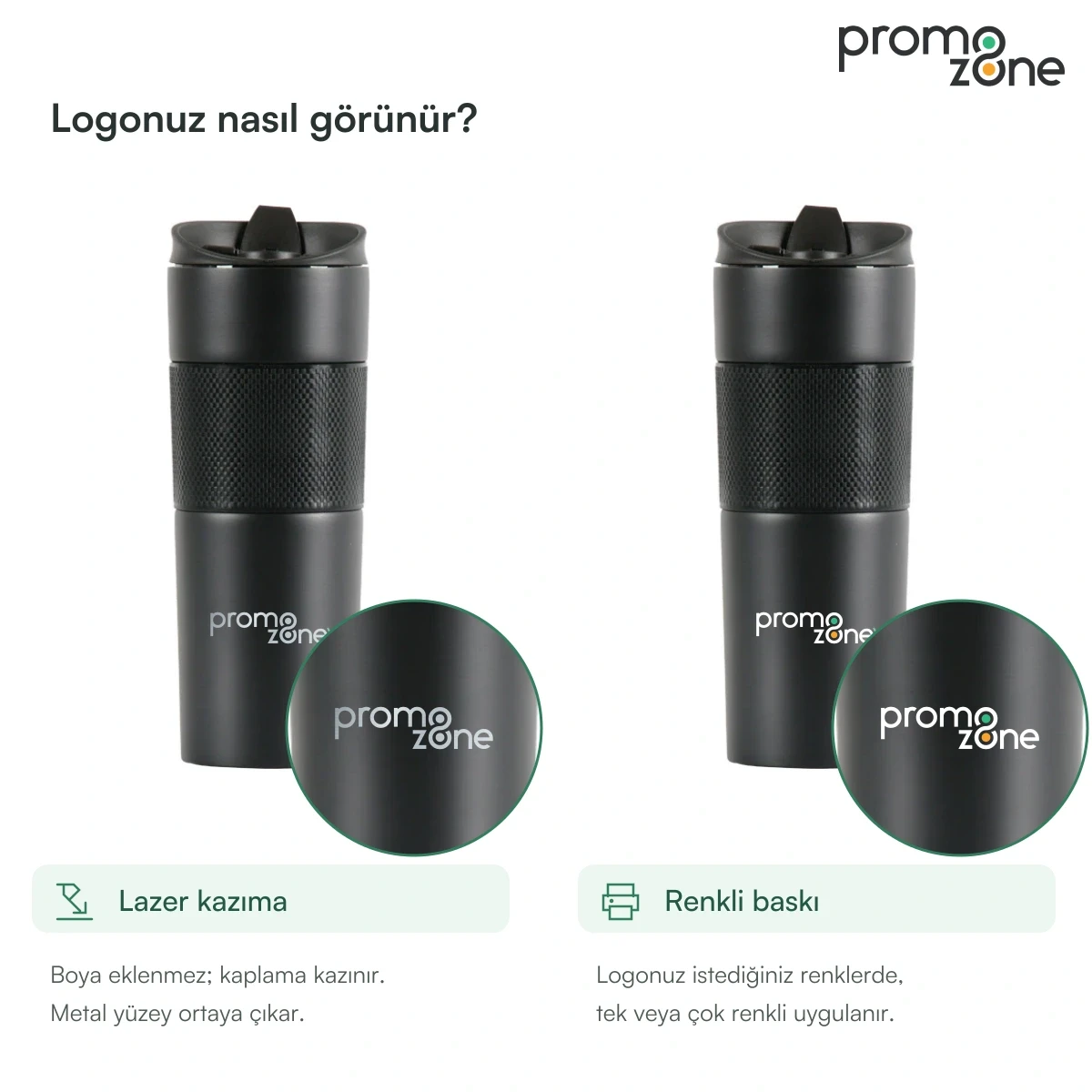 500 ml Vakumlu Termos Promozone