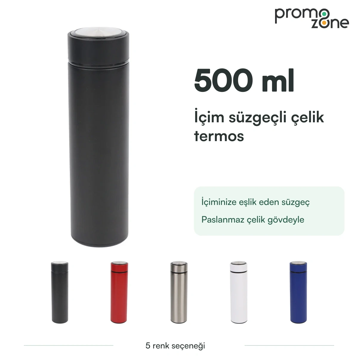 500 ml Süzgeçli Termos