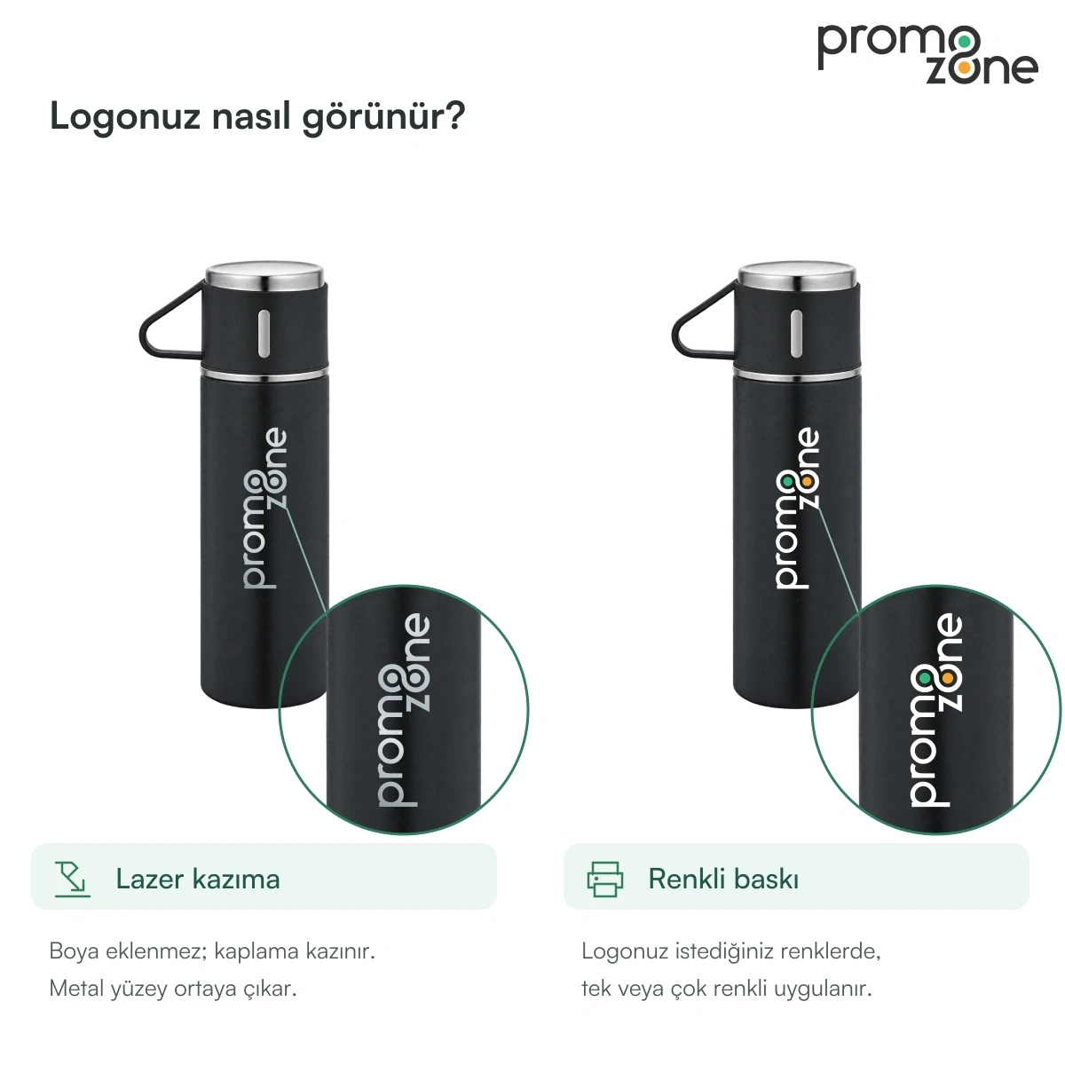 500 ml 3’lü Termos Seti