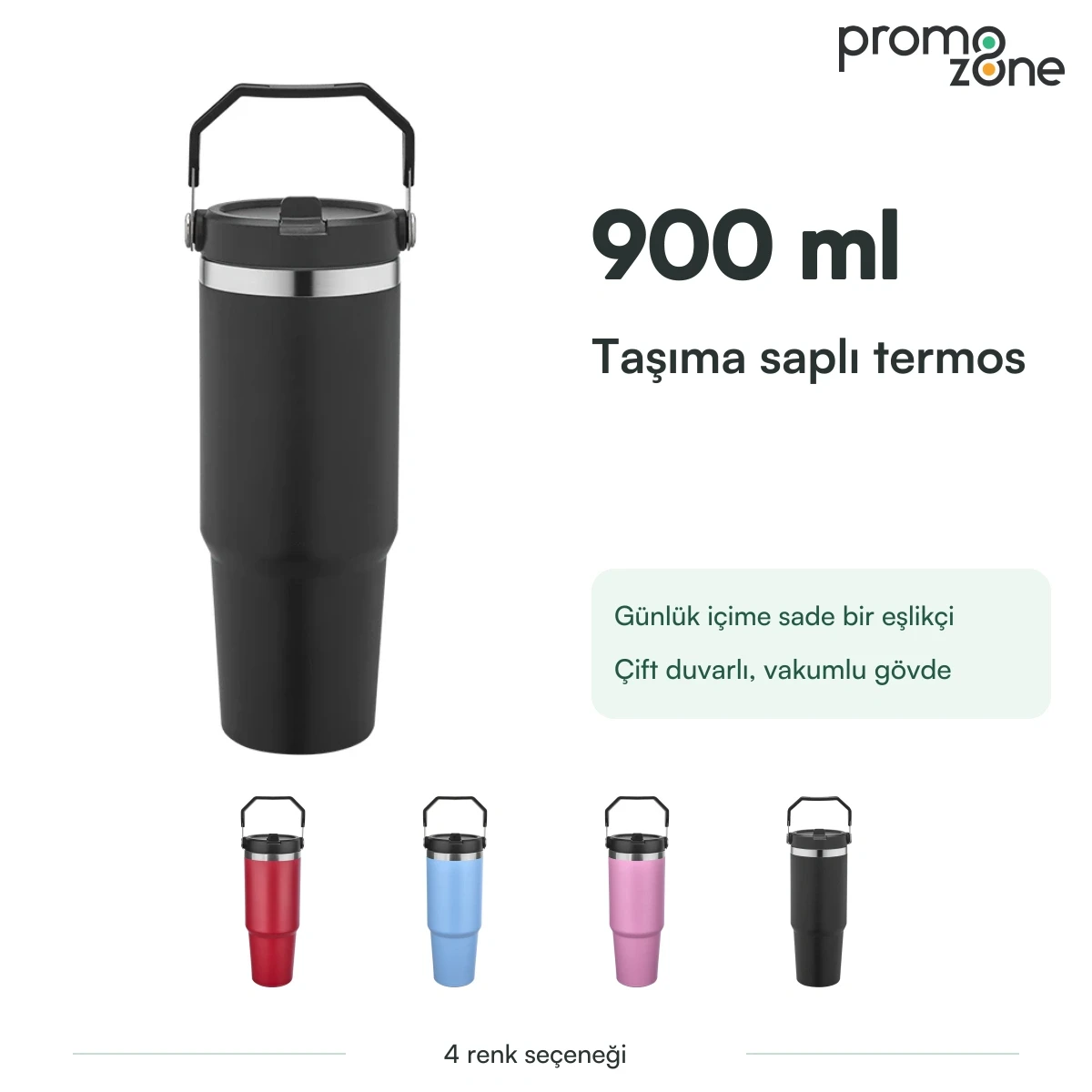 900 ml Taşıma Saplı Termos