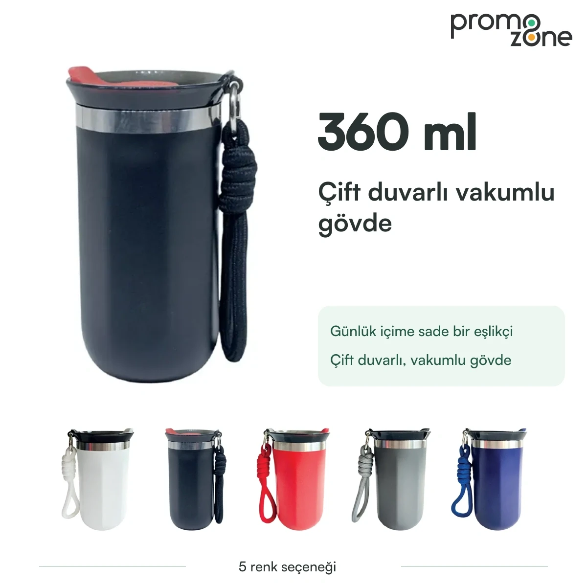 360 ml Vakumlu Termos Bardak