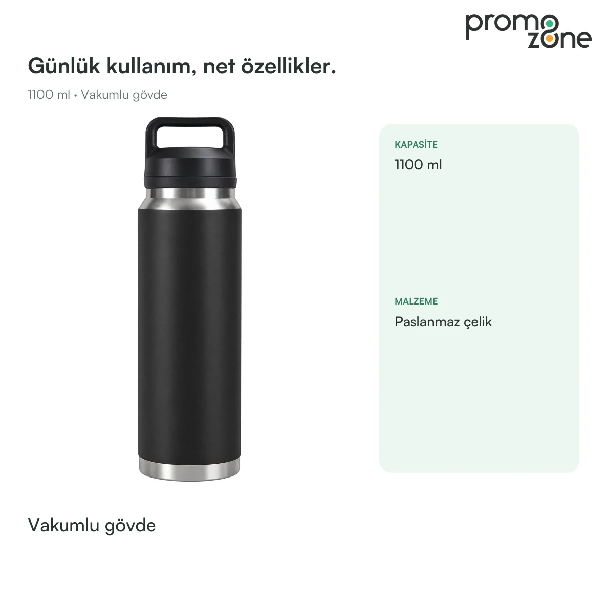 1100 ml Vakumlu Termos