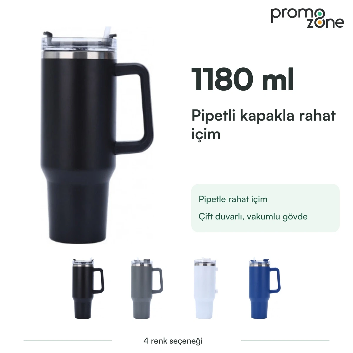 1180 ml Pipetli Termos