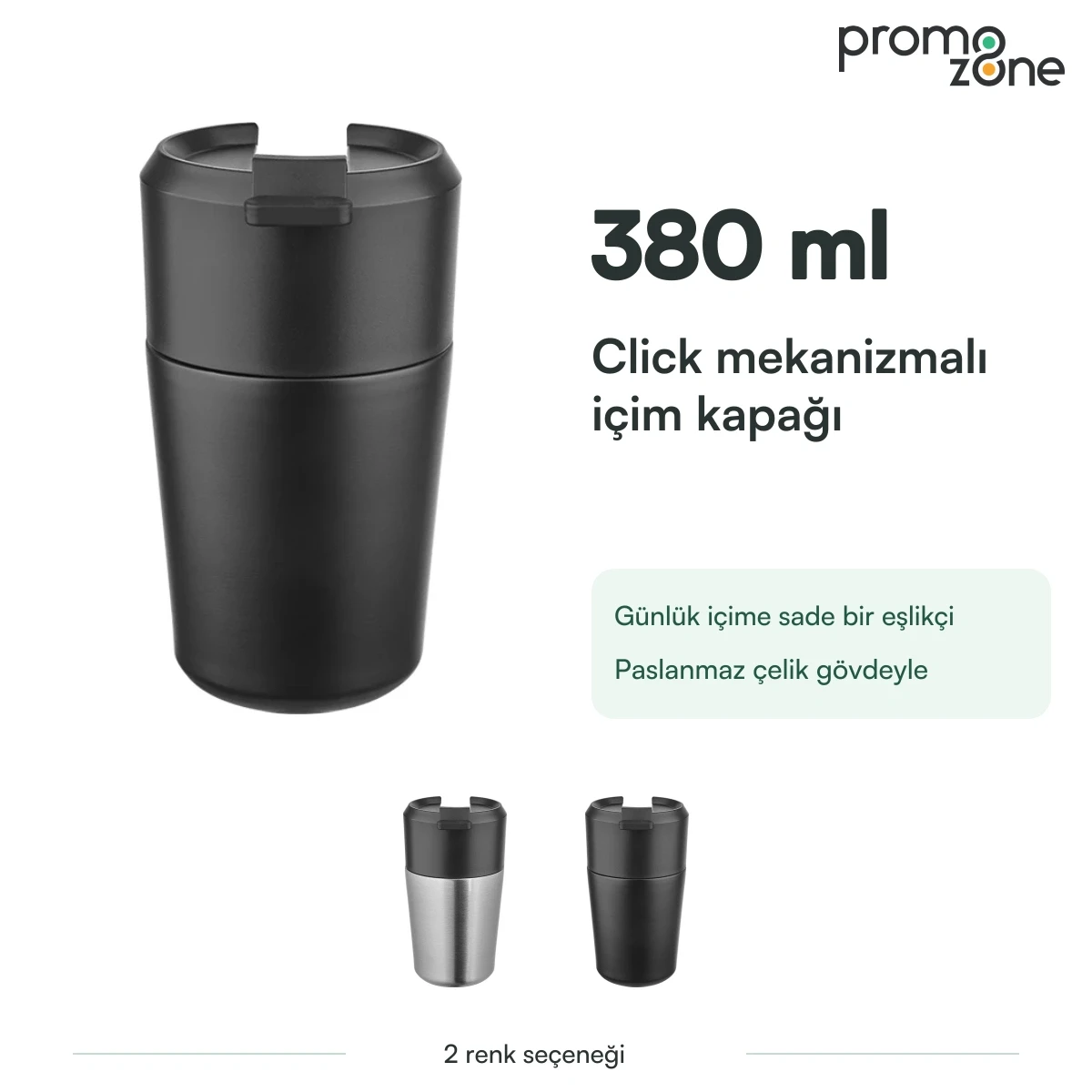 380 ml Click Kapaklı Termos