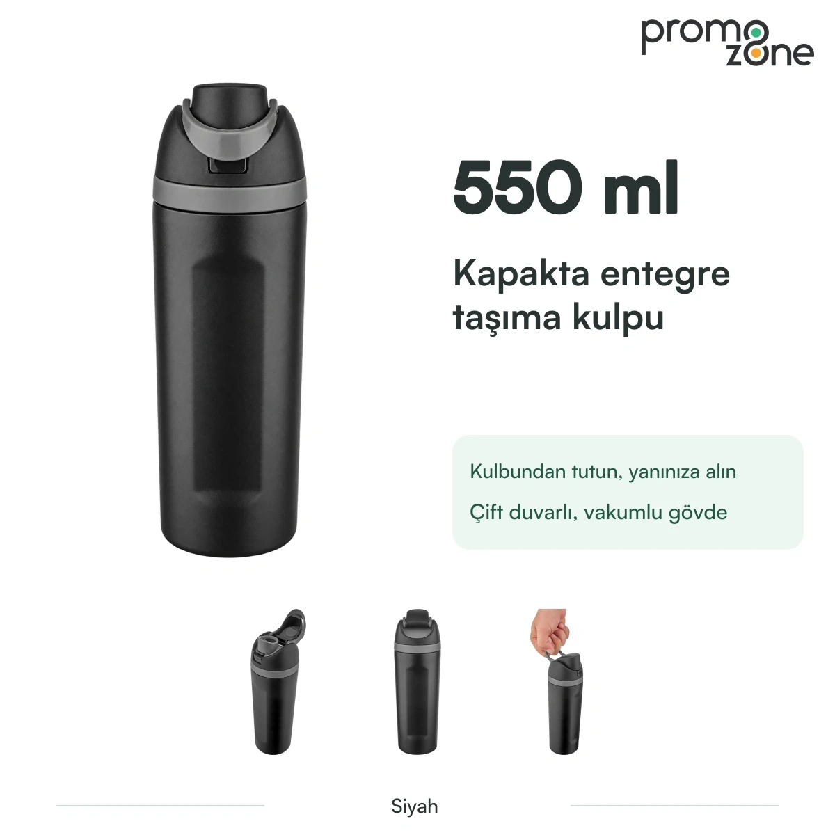 550 ml Taşıma Kulplu Termos