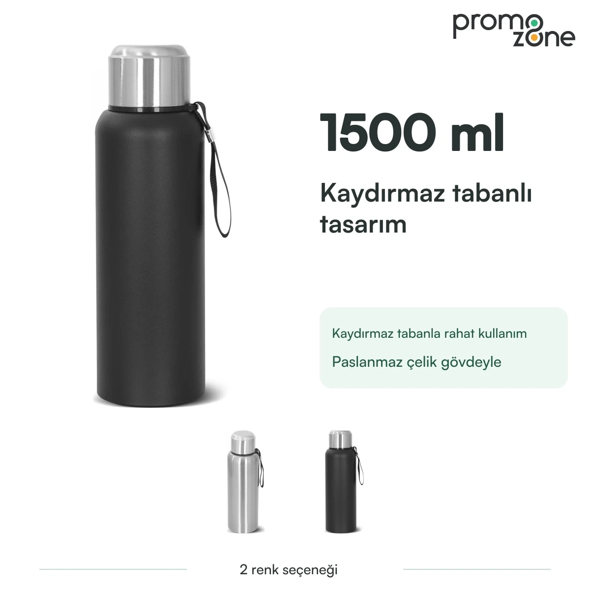 1500 ml Kaydırmaz Tabanlı Termos