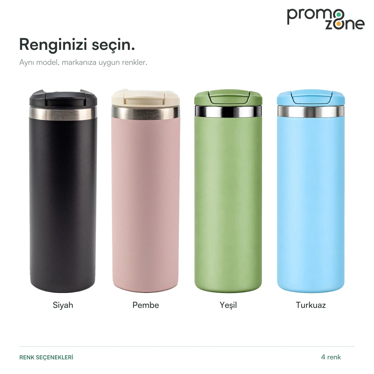 500 ml Vakumlu Termos Bardak Promozone