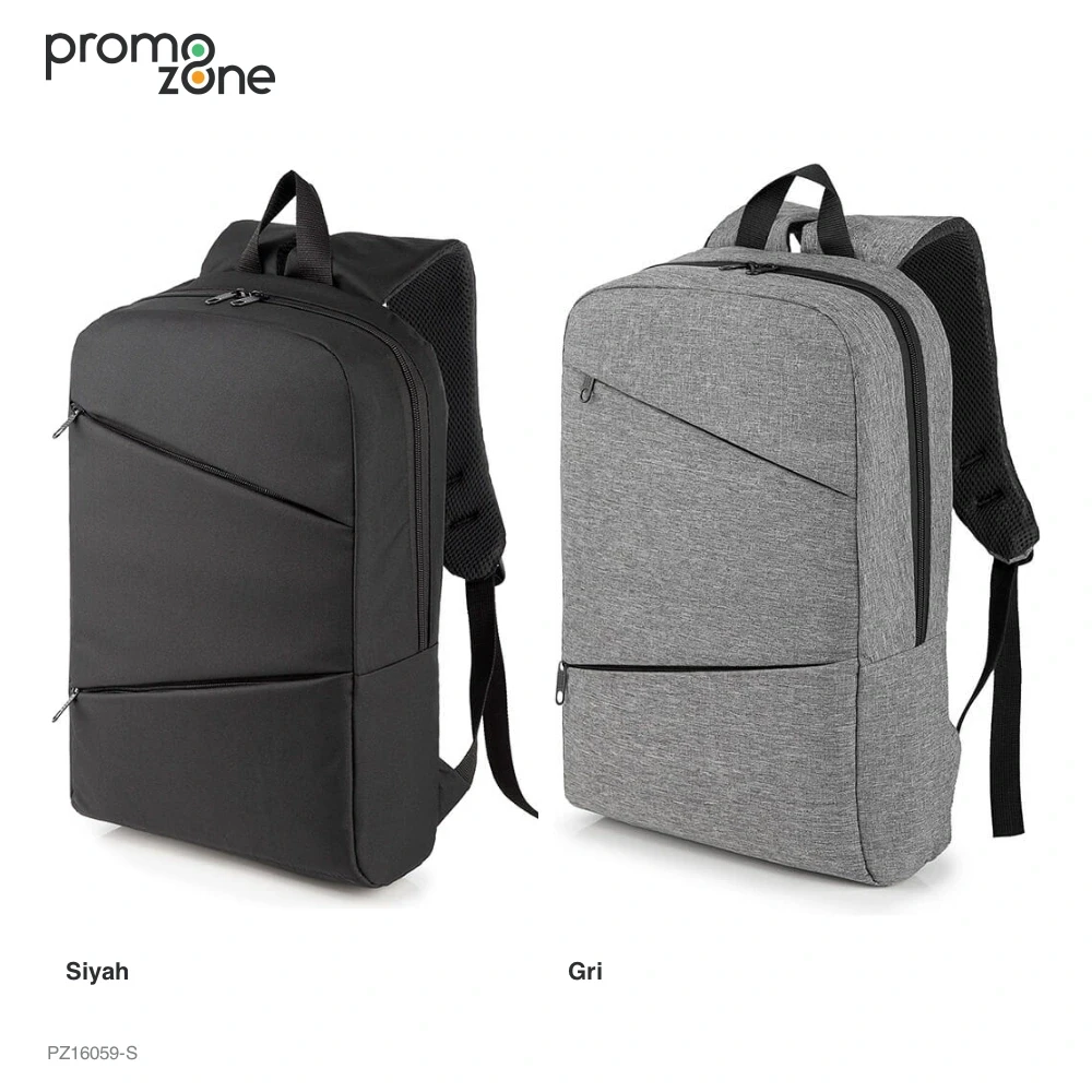 Stoklu Özel Üretim Ekonomik Promosyon Laptop Bölmeli Sırt Çantası