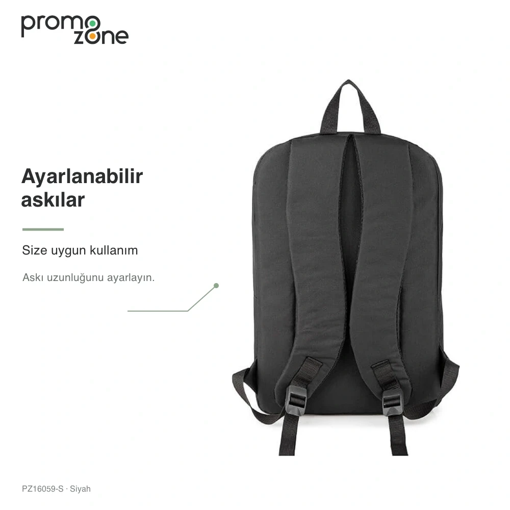 Stoklu Özel Üretim Ekonomik Promosyon Laptop Bölmeli Sırt Çantası