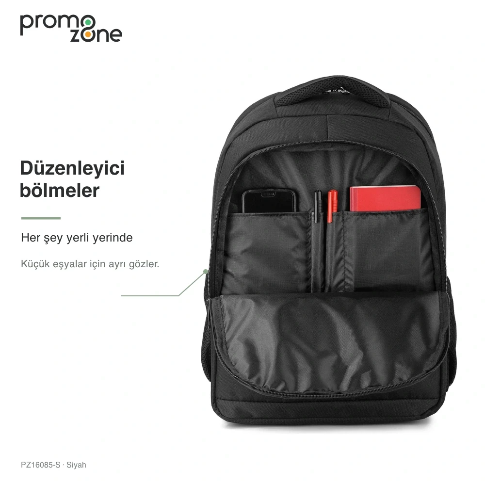 Düzenleyici ve İç Bölmeli Promosyon Sırt Çantası
