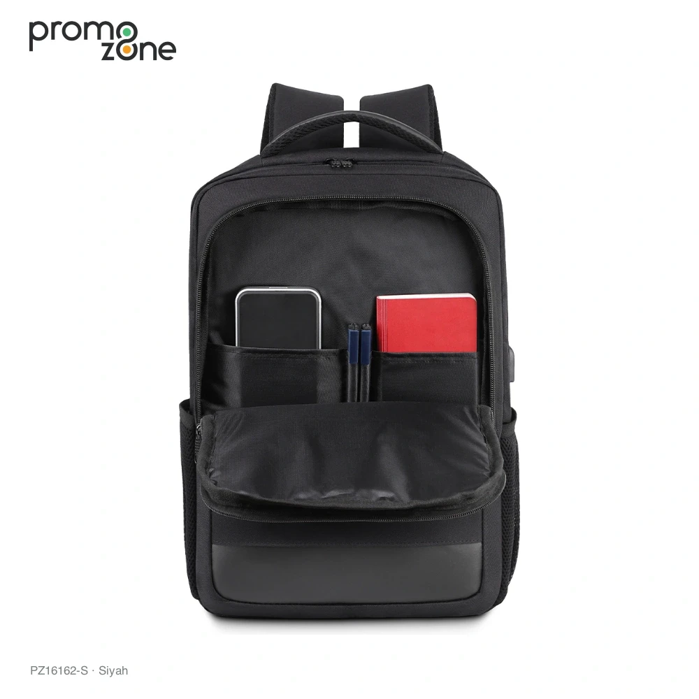 USB Bağlantılı Düzenleyicili Laptop Sırt Çantası Promozone