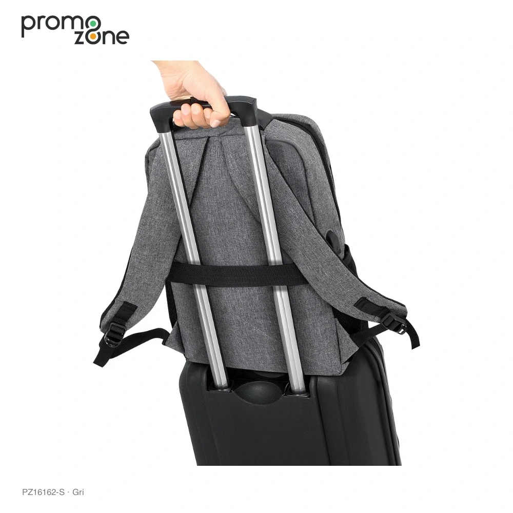 USB Bağlantılı Düzenleyicili Laptop Sırt Çantası Promozone