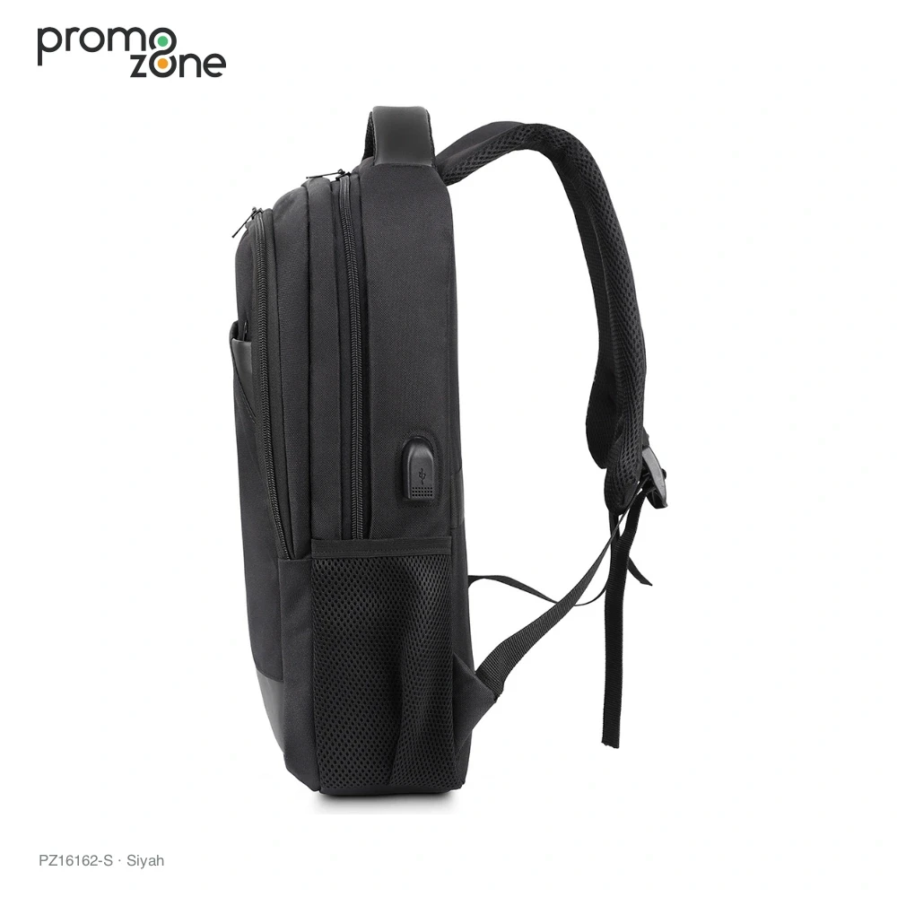 USB Bağlantılı Düzenleyicili Laptop Sırt Çantası Promozone