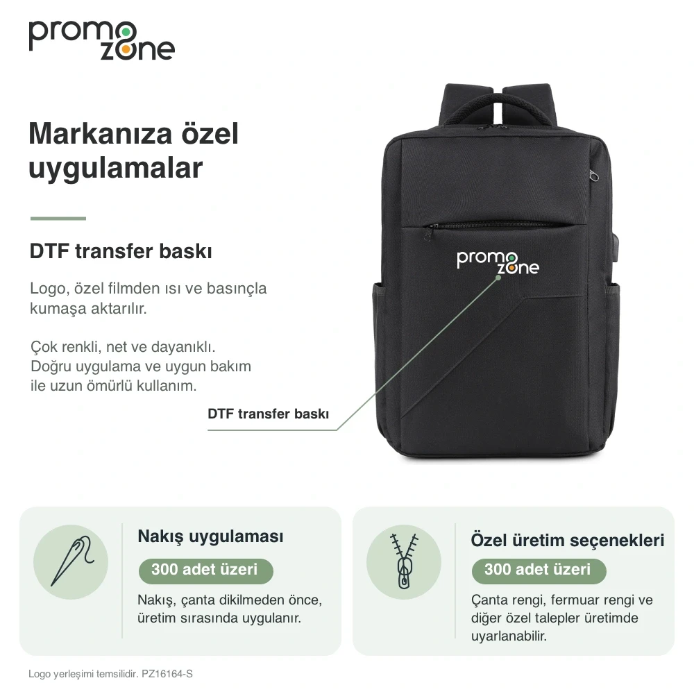 Örnek Promozone logo uygulaması