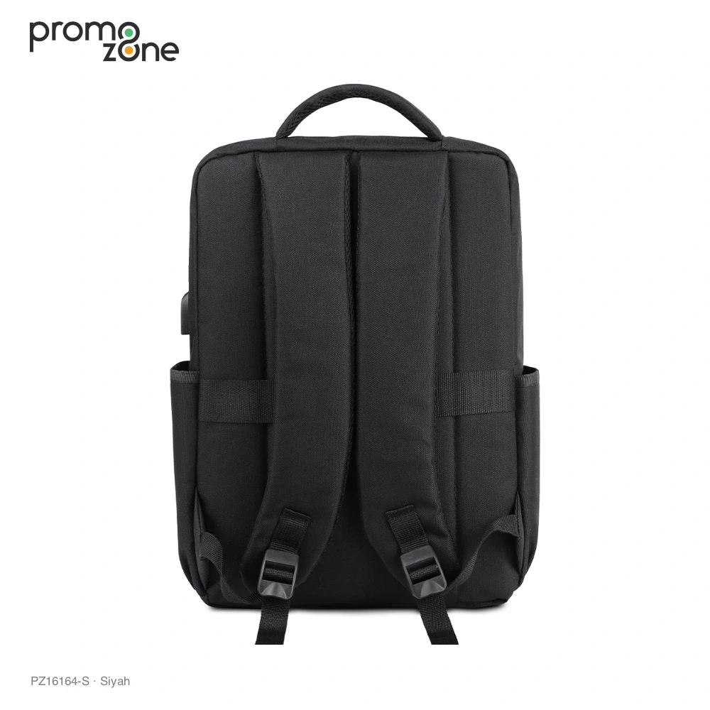 USB Bağlantılı Laptop Bölmeli Promosyon Sırt Çantası Promozone