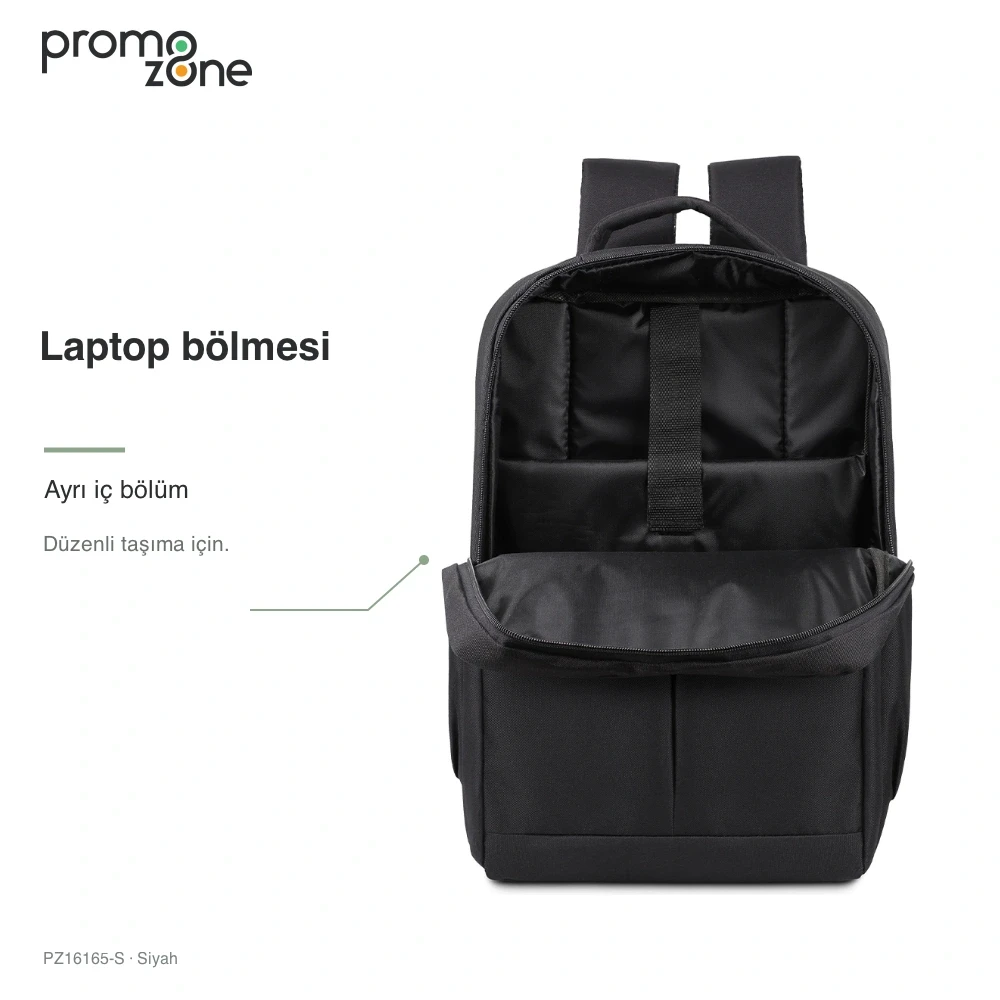 Laptop Bölmeli Promosyon Fuar Sırt Çantası