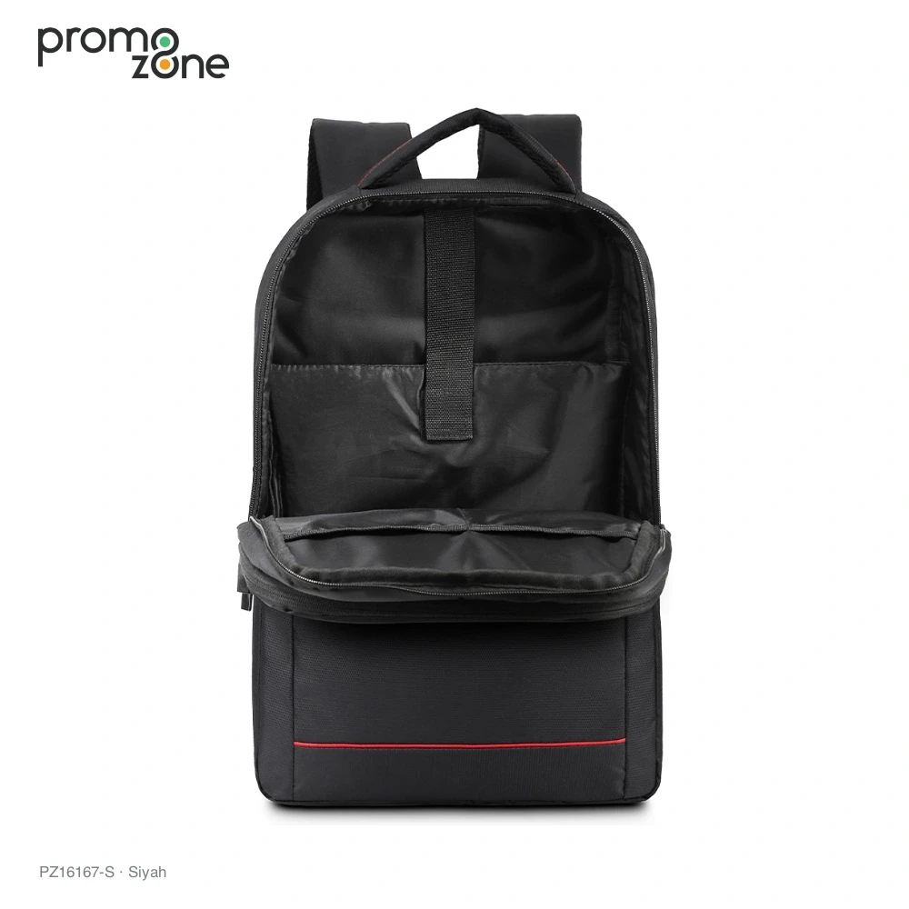 Laptop Bölmeli Ön Cepli Sırt Çantası Promozone