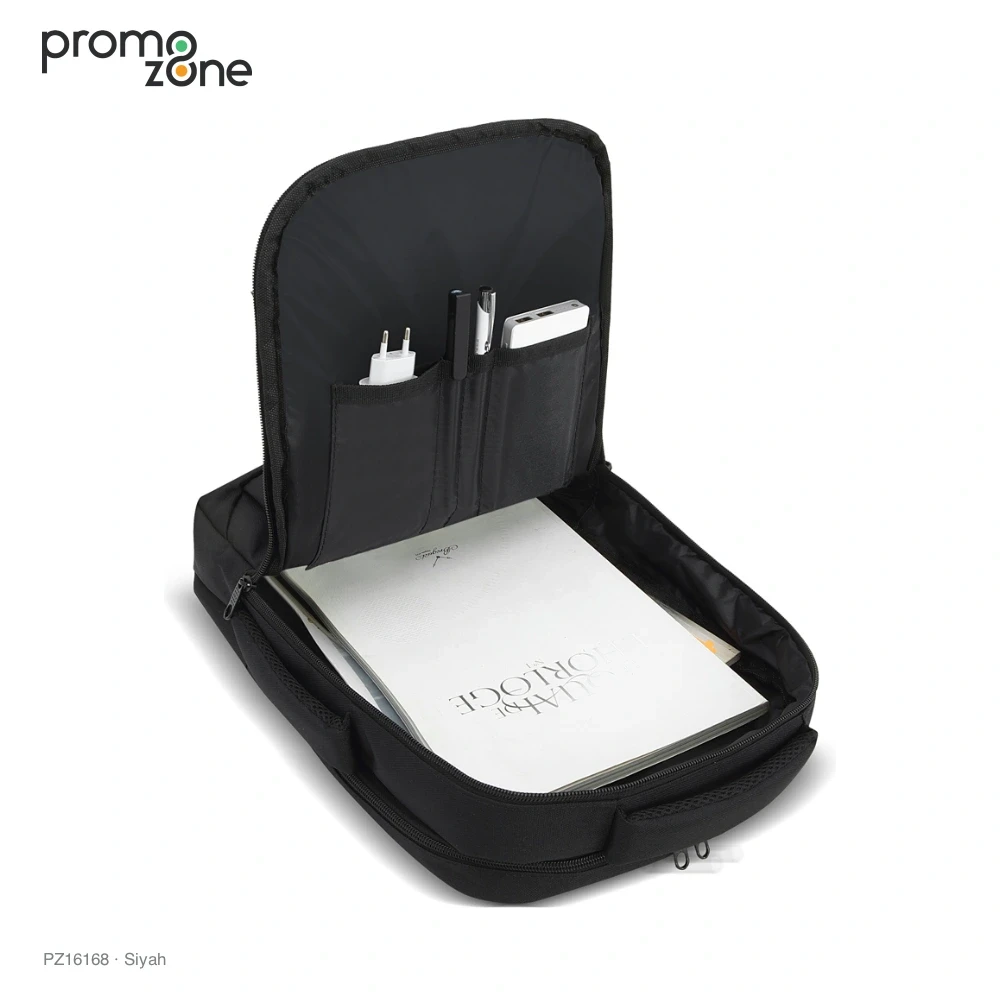 Laptop Bölmeli Valiz Bantlı Sırt Çantası Promozone
