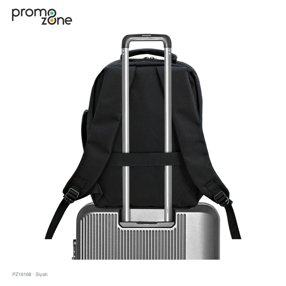 Laptop Bölmeli Valiz Bantlı Sırt Çantası Promozone