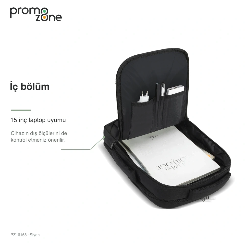 Laptop Bölmeli Valiz Bantlı Sırt Çantası