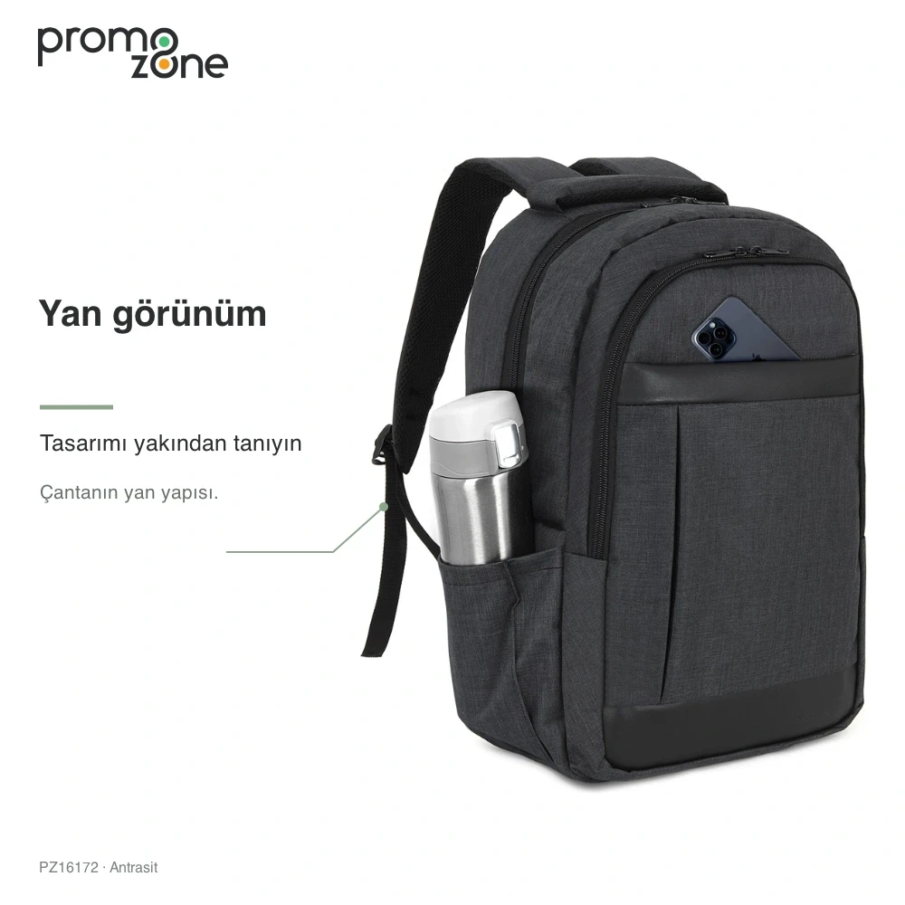 Laptop Bölmeli Düzenleyicili Promosyon Sırt Çantası