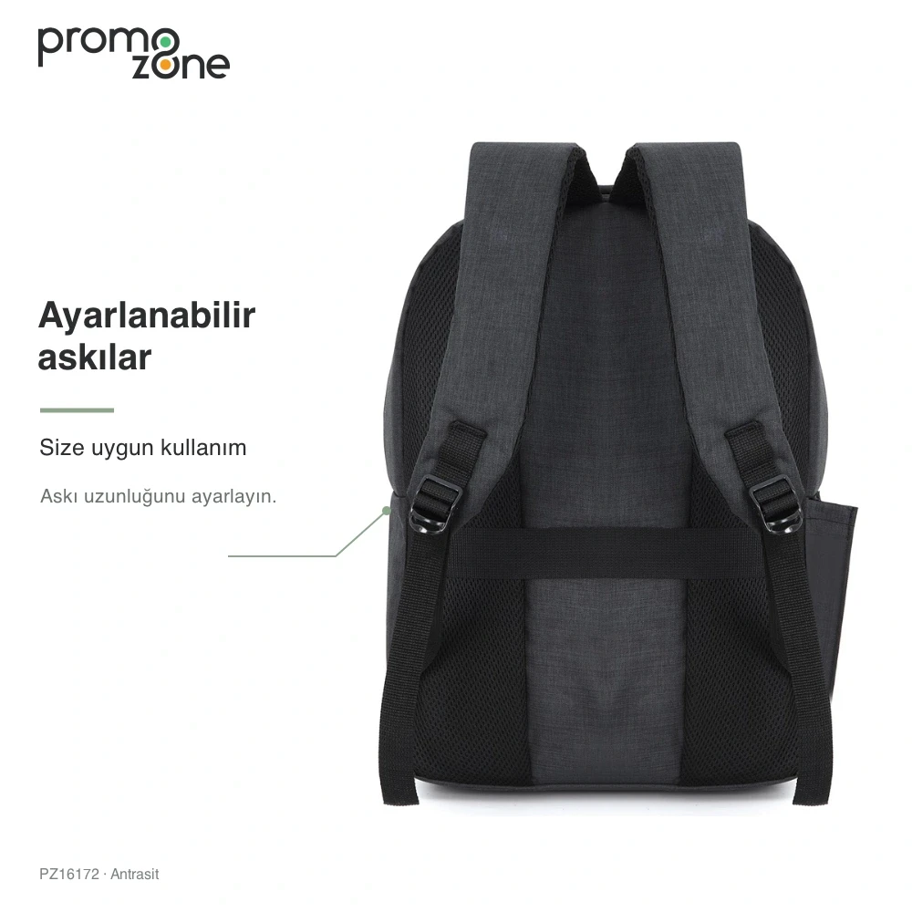 Laptop Bölmeli Düzenleyicili Promosyon Sırt Çantası