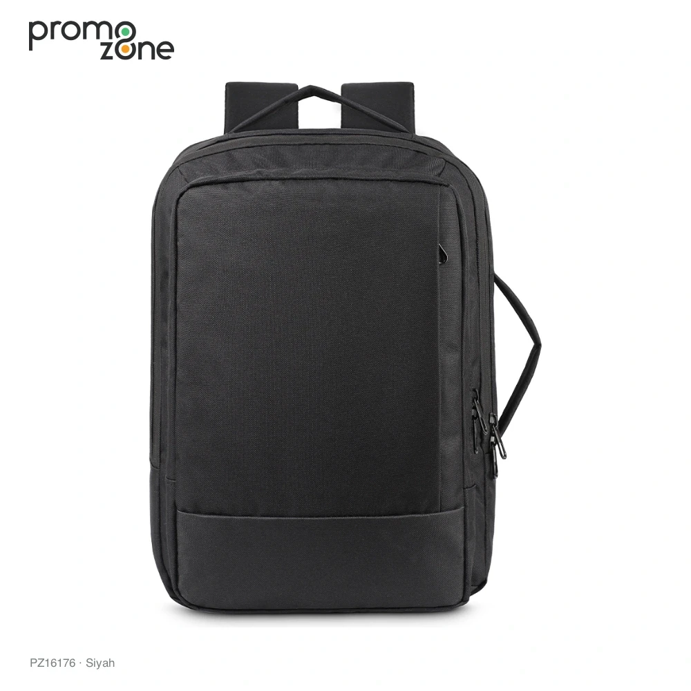 USB Bağlantılı Çok Gözlü Laptop Sırt Çantası Promozone