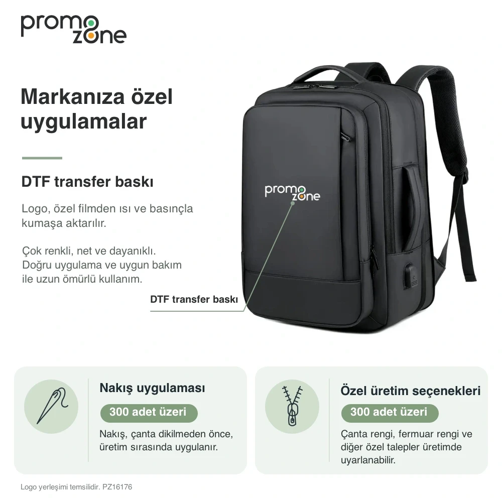 Örnek Promozone logo uygulaması
