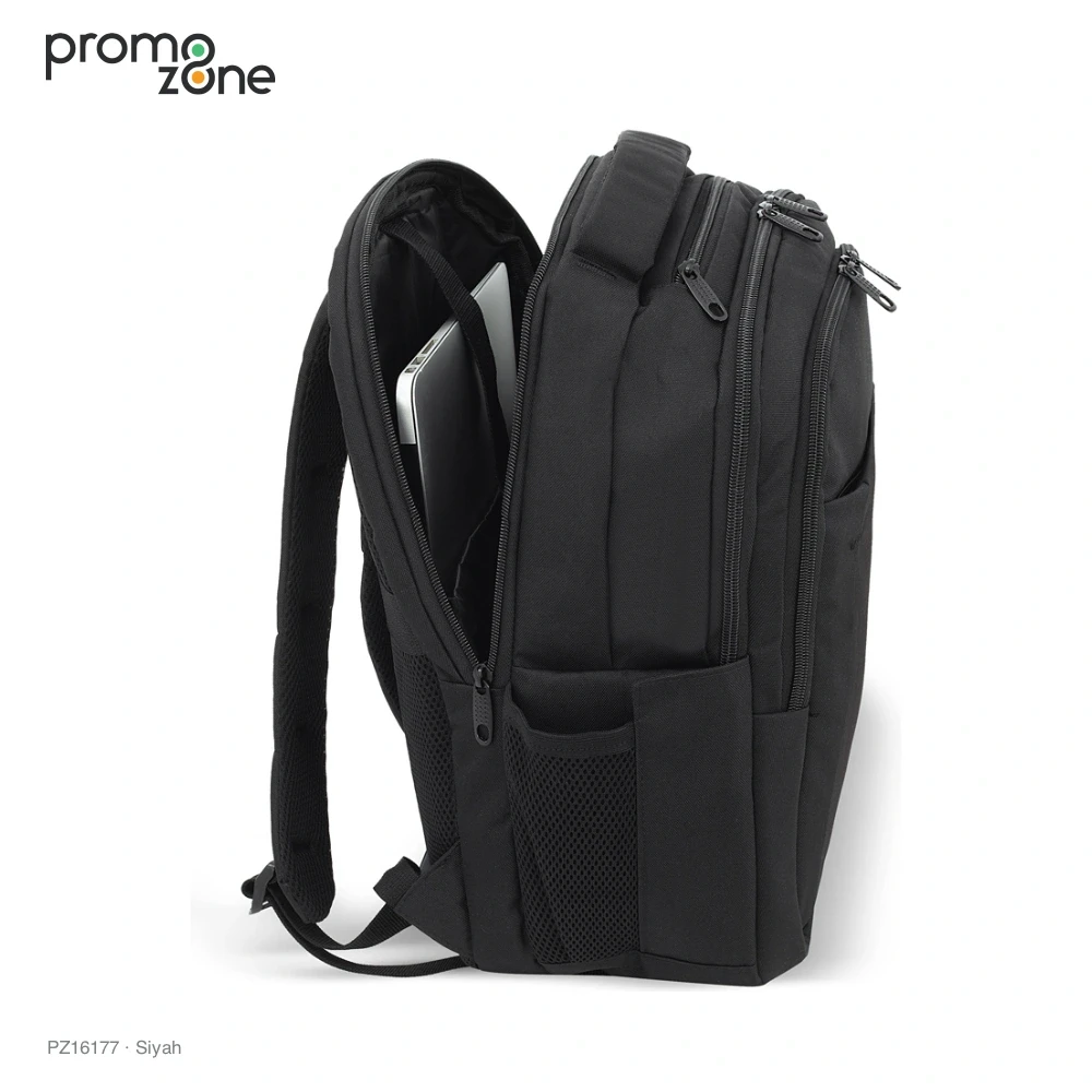 Laptop Bölmeli Düzenleyicili Valiz Bantlı Sırt Çantası Promozone