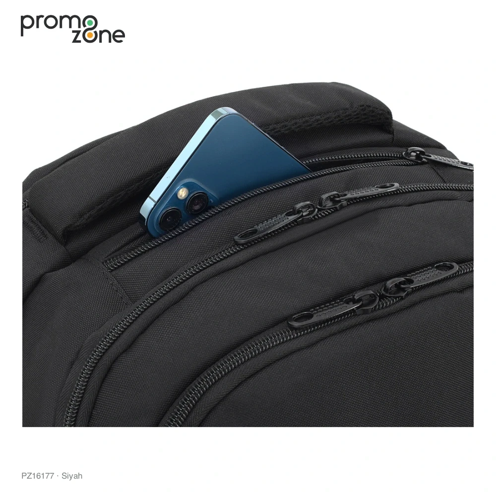 Laptop Bölmeli Düzenleyicili Valiz Bantlı Sırt Çantası Promozone