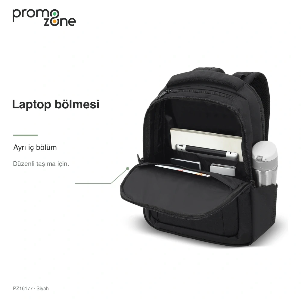 Laptop Bölmeli Düzenleyicili Valiz Bantlı Sırt Çantası