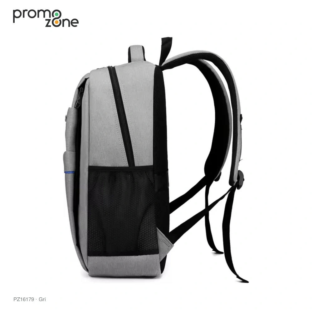 Laptop Bölmeli Ön Cepli Promosyon Sırt Çantası Promozone