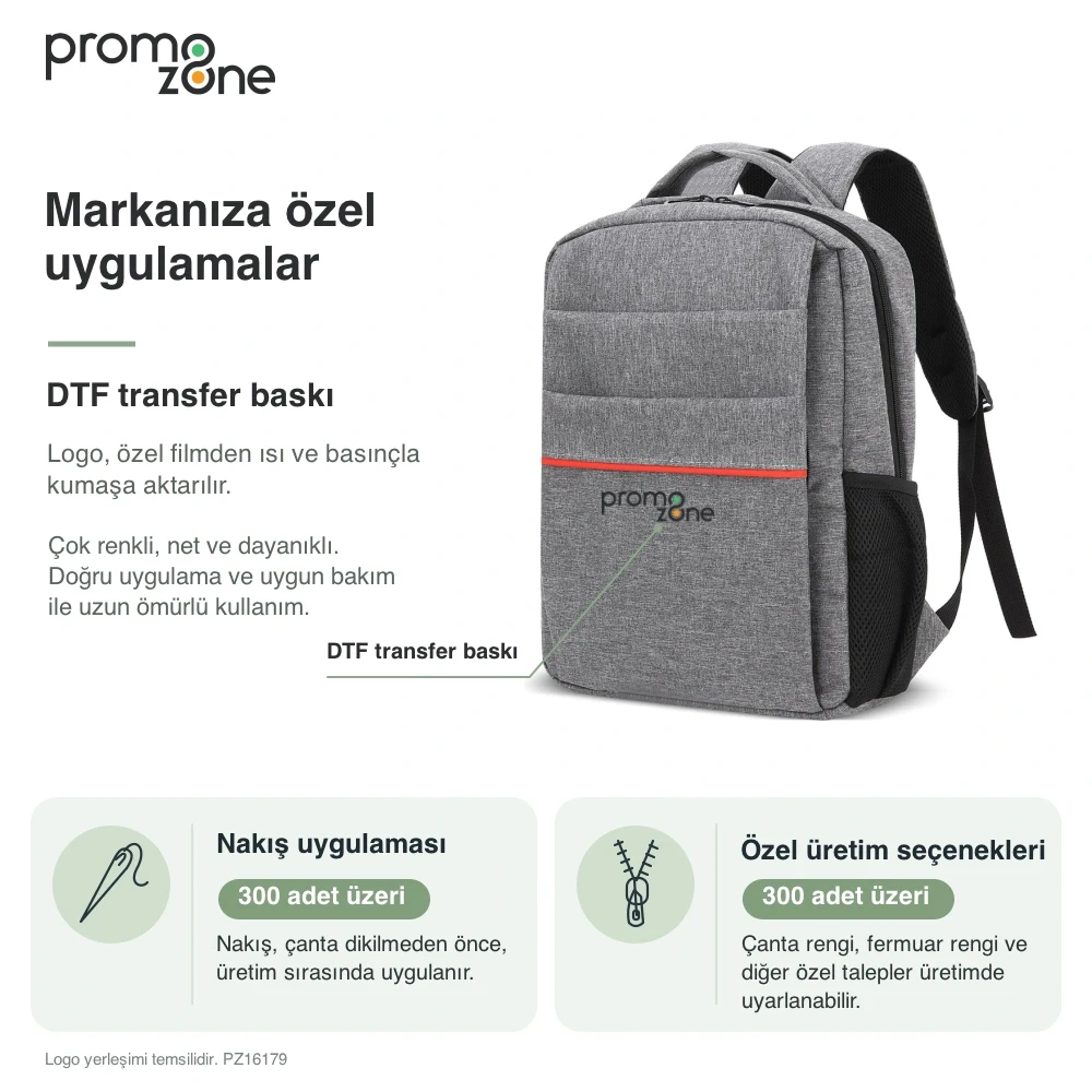 Örnek Promozone logo uygulaması