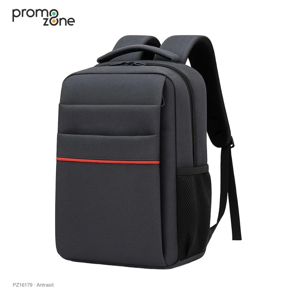 Laptop Bölmeli Ön Cepli Promosyon Sırt Çantası Promozone